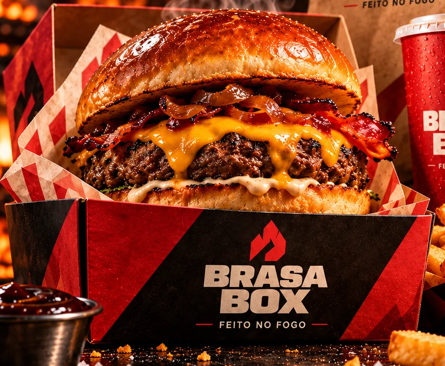 BRASA BOX — burger