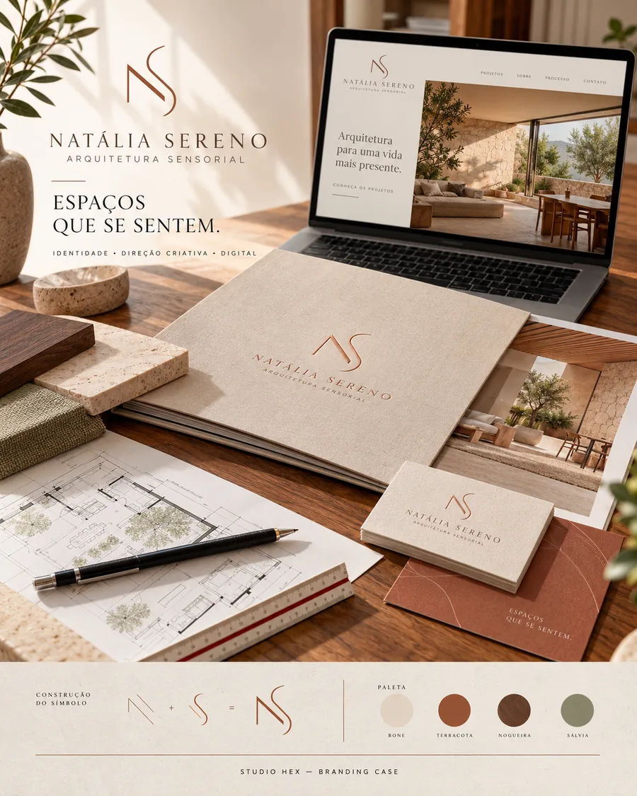 Natália Sereno — identidade e aplicações