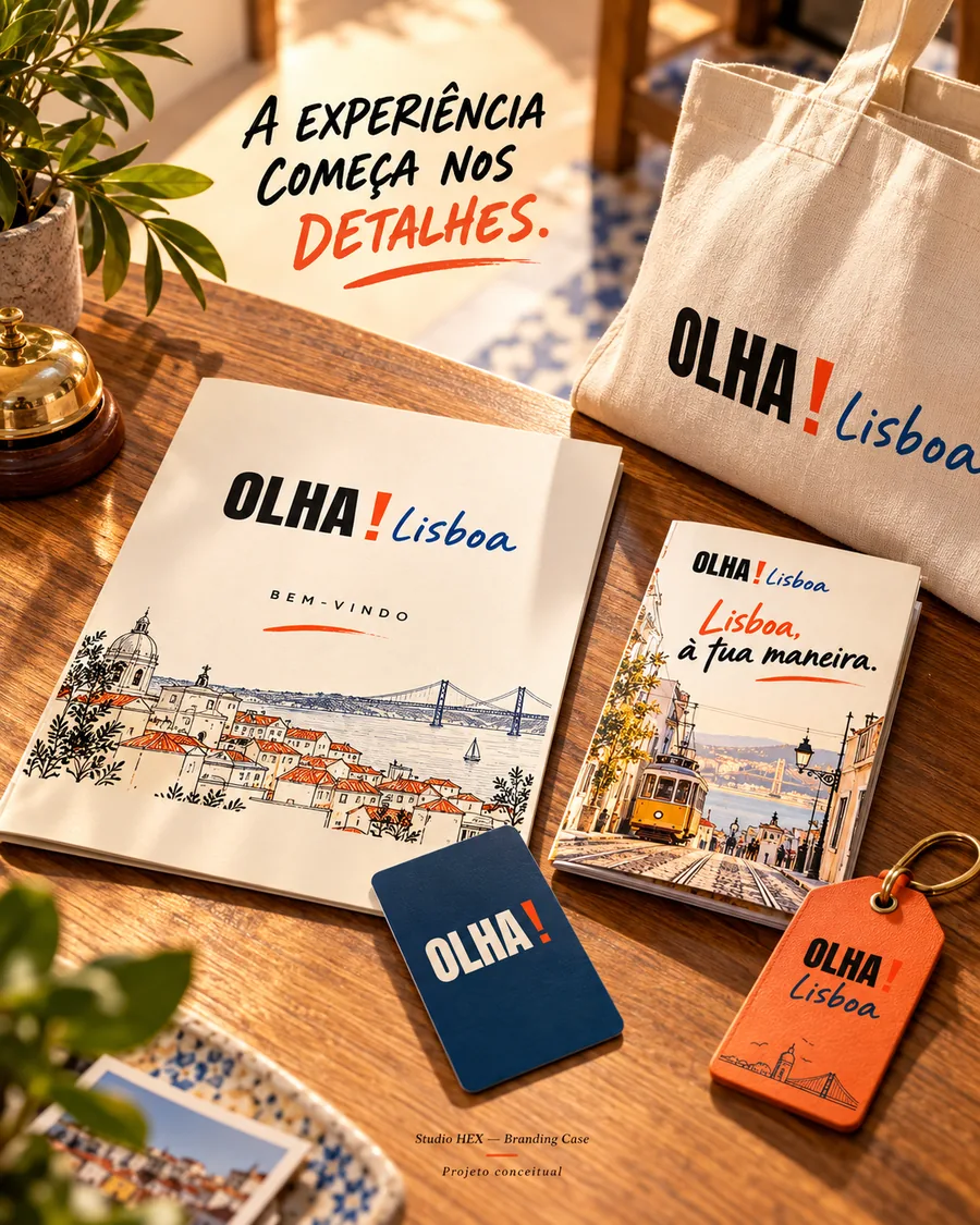 OLHA! LISBOA — Identidade visual